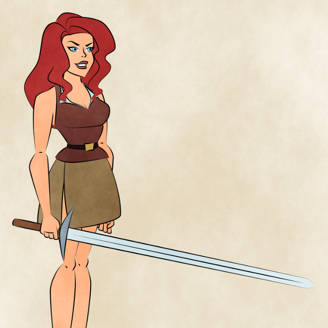 Miro_TREX's tweet photo. I'm working on something new.

#gamedev #art #warrior #rpg #fantasy #sword https://t.co/HIUkCAqQX8