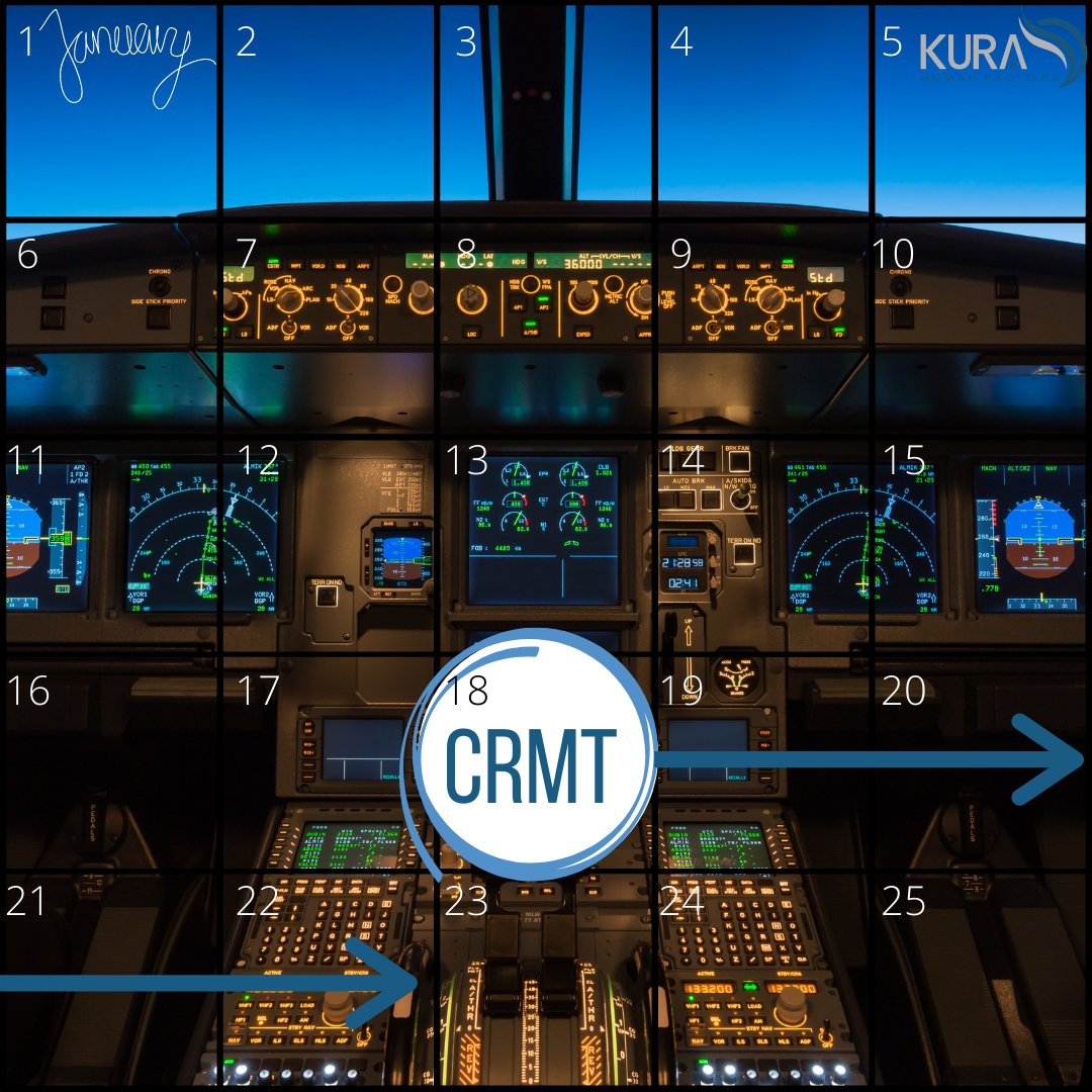 The countdown has started!

Announcing our first CRMT course of 2021 which will be held at <a href="/BeLeadingEdge/">Leading Edge Aviation</a> state of the art facilities from 18th-22th Jan

Completion of this course could lead to paid work as a CRM trainer

For more information please visit

kurahumanfactors.com/crew-resource-…
