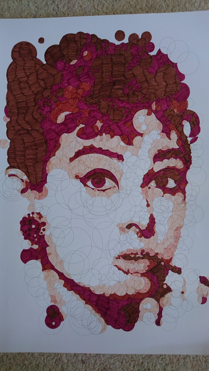 beaubiker's tweet photo. #QUERKLES Can you guess this one? very effective shading by numbers method. https://t.co/nZ5xCVU6yR
