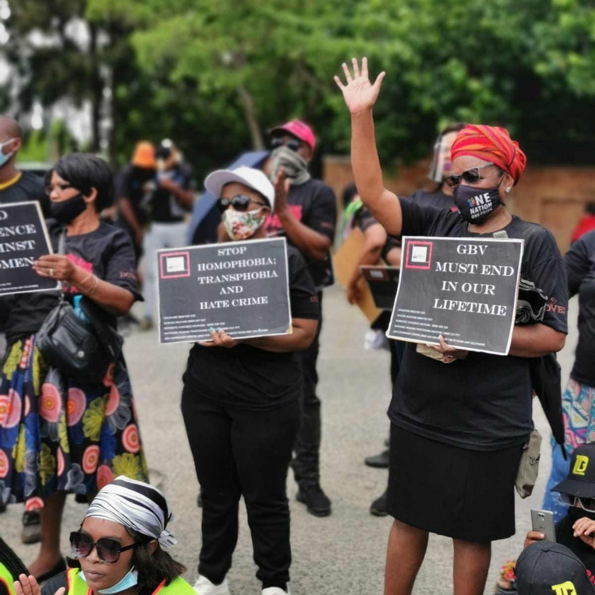 Mmatlou_Mulauzi's tweet photo. @CityofJoburgZA @Speaker_CoJ @Chair_of_Chairs marching against gender based violence by the Midrand Mbokodo Women. 'GBV MUST END IN OUR LIFETIME' @MrsShuping @NellieBaai
#Commemorating16DaysOfActivism https://t.co/QN5LrT2qHq