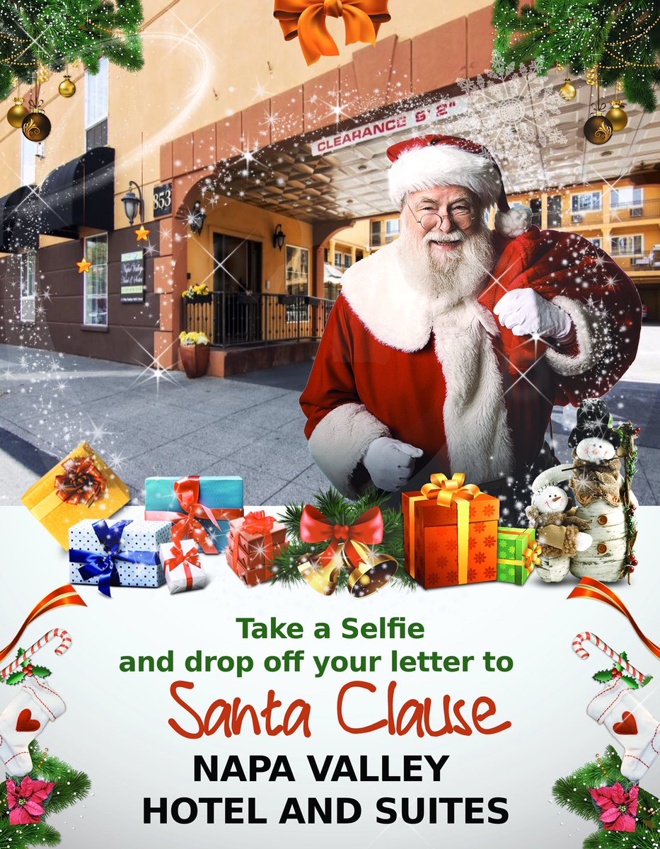 napavalley853's tweet photo. Happy Holidays from Napa Valley Hotel &amp; Suites #HappyHolidays https://t.co/be2nPw9XOr
