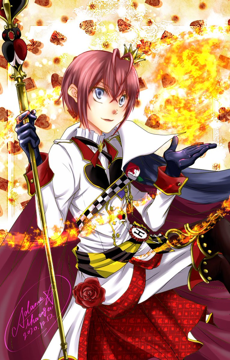 adamu_k's tweet photo. 娘の誕生日なので娘の推しキャラをば。
もうちょい塗り込みたかったけど日付変わってしまいそうなので…
ツイステ楽しい。見事に私もどハマり中( ´▽｀) https://t.co/8psflRhg8m
