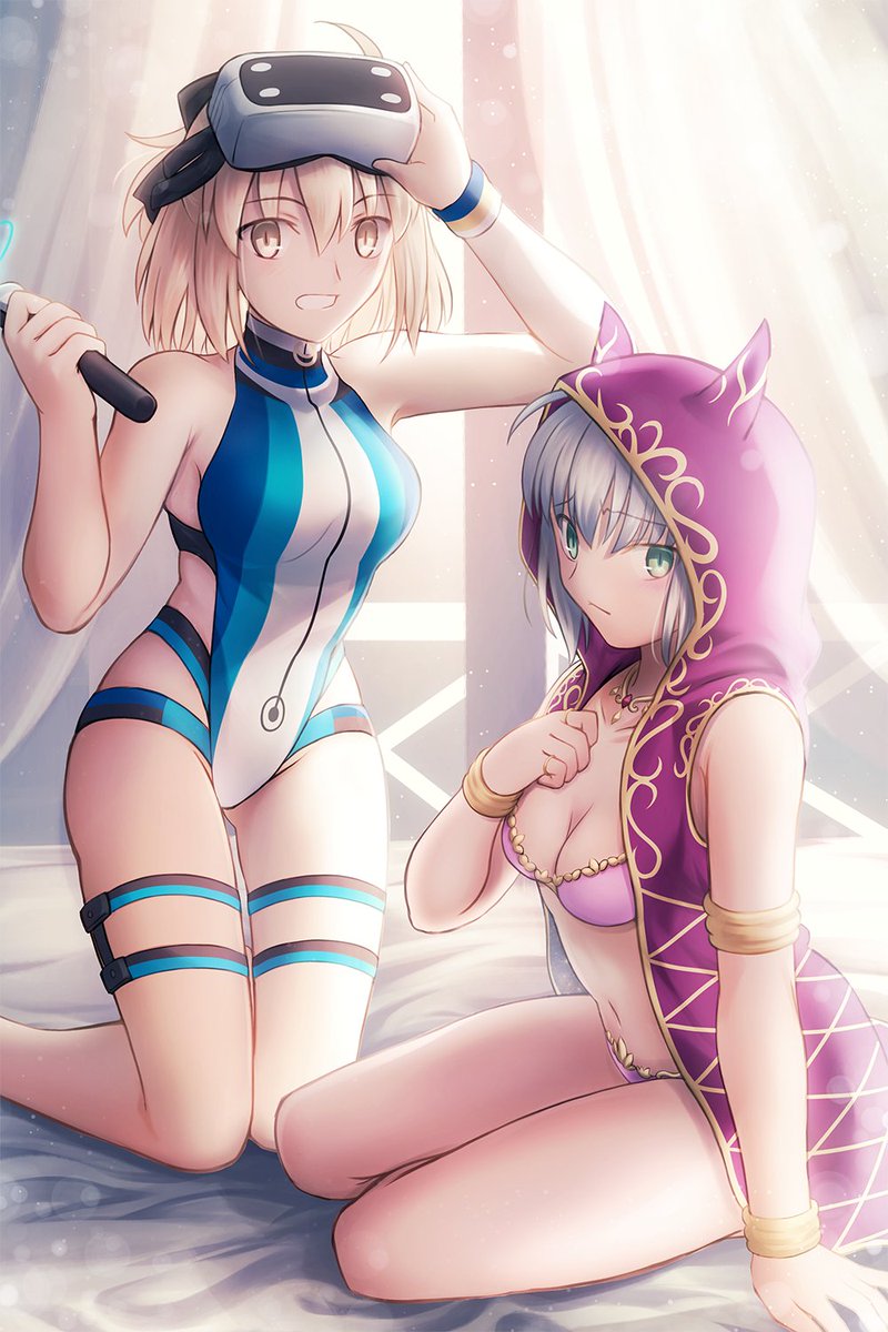 沖田総司 「グレイの衣装チェンジイラストのお得意様からのリクエスト。グレイ嬢へはそろそろクラ」|しょ～り@Skeb依頼お気軽にどうぞ。配信用Live2Dモデルのデザイン＆制作承ります。のイラスト