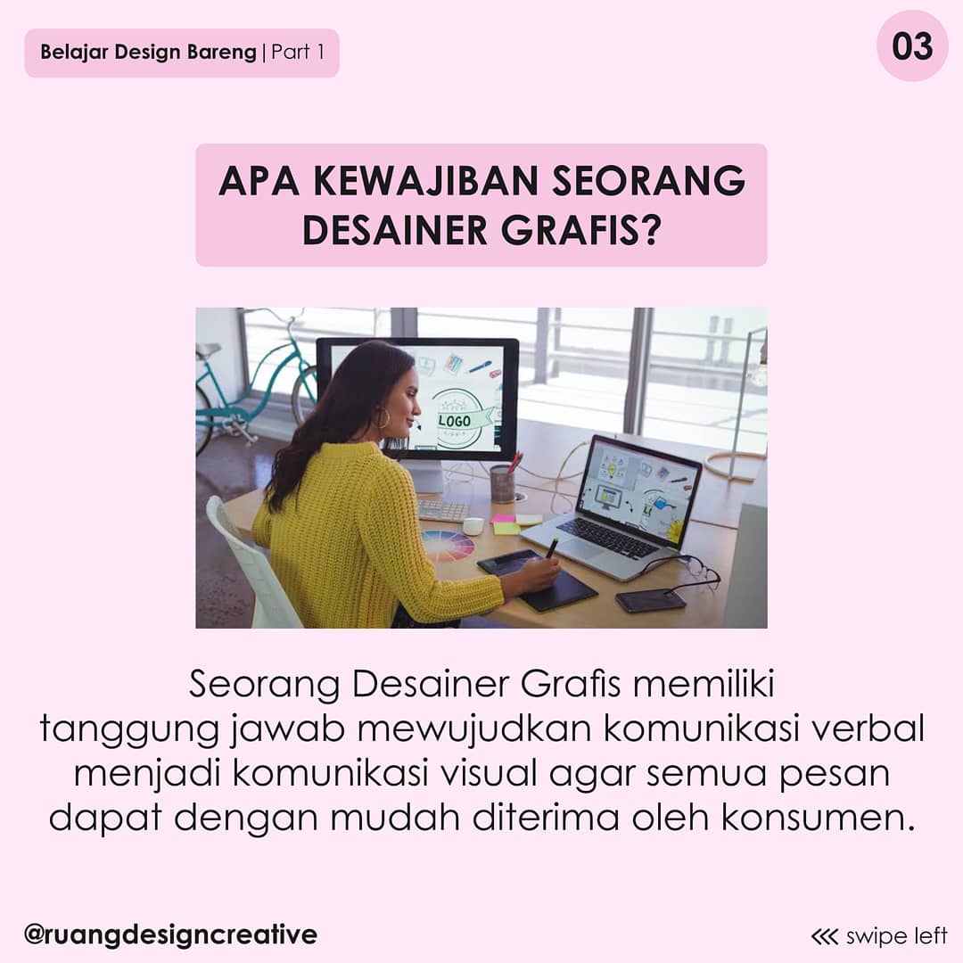 ruang_creative's tweet image. Apa Desain Grafis Itu ? Dan Apa Kewajiban Seorang Desain Grafis?🧐😳
.
Jawaban nya tinggal geser aja kiri yah dan jangan lupa dibaca yah !!!😁🤩
.
#belajardesignbareng #ruangdesigncreative #tutorialdesain #tipsdesain #trikdesain #desaingrafis #microblog #belajardesain