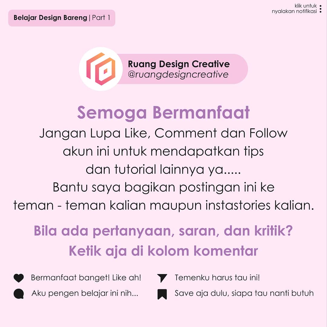 ruang_creative's tweet image. Apa Desain Grafis Itu ? Dan Apa Kewajiban Seorang Desain Grafis?🧐😳
.
Jawaban nya tinggal geser aja kiri yah dan jangan lupa dibaca yah !!!😁🤩
.
#belajardesignbareng #ruangdesigncreative #tutorialdesain #tipsdesain #trikdesain #desaingrafis #microblog #belajardesain