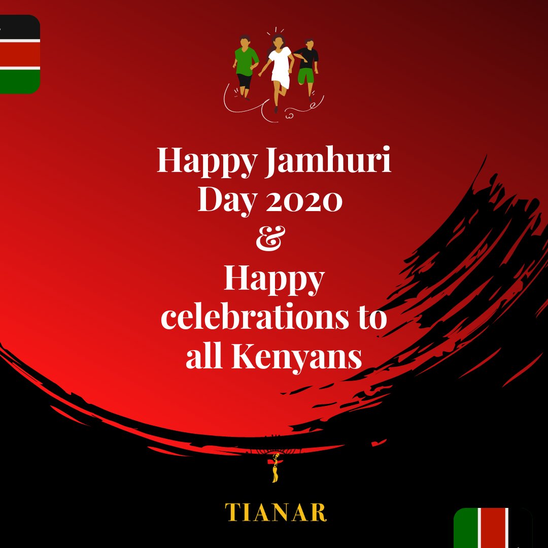 TianarModels's tweet photo. We wish all Kenyans across the globe a Happy Jamhuri Day 2020. #KeepSafe #WearAMask #Sanitize as you enjoy this holiday. Cheers!
...
#TianarModels #KenyanModels #Laikipia Nanyuki https://t.co/NpXuFEwuLr