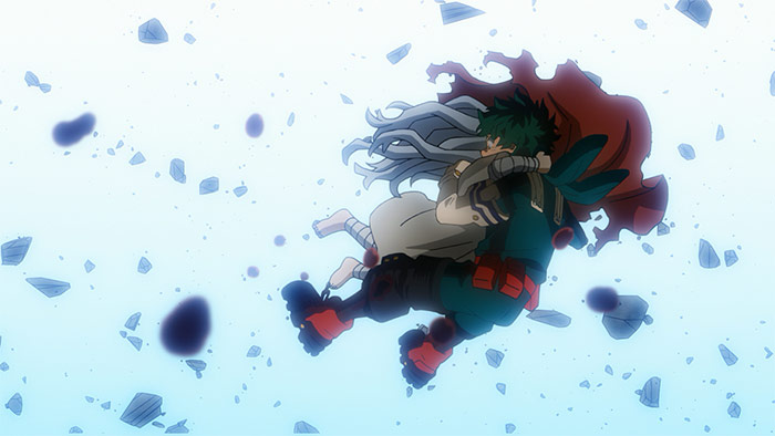 5th place, yet another tie, and first up is Takashi Kawabata himselfOnly 4 episodes under his belt, all of them bangers (S4E13 co-storyboarded with current SD Masahiro Mukai who's also great), as well as the seventh OP, which is the most visually inspired of them all thus far