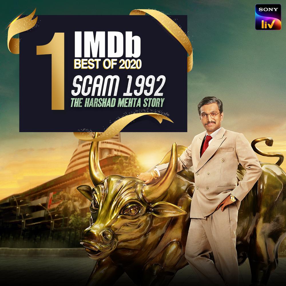 Sony Liv Imdb Scam 1992 Rating Poster The Scam 1992 Amazon Prime