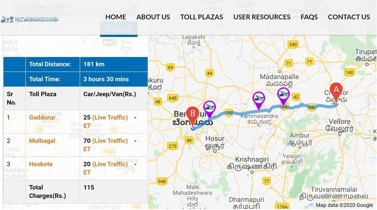 hemeswar's tweet photo. A temporary toll plaza is built maximum for a month and not beyond that.
A toll plaza without proper mandatory facilities continued for 4 months is official loot in my opinion.
Location : Mahasamudhram toll plaza, Chittoor.
@NHAI_Official @nitin_gadkari @MORTHIndia @ysjagan https://t.co/8ZJj2IQ1Ko