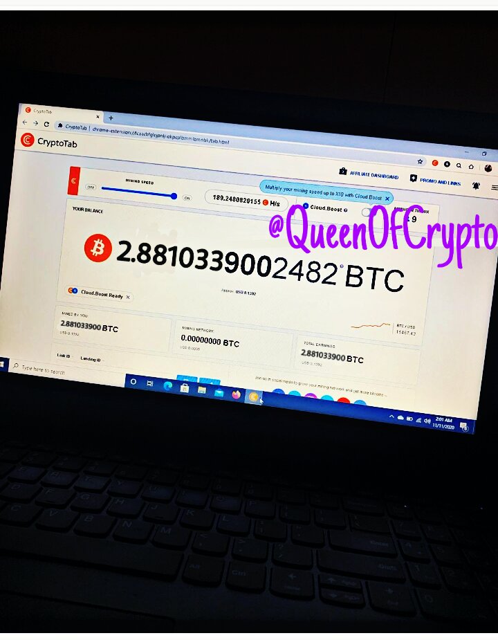 cryptotabscript's tweet image. New earnings from cryptotab!!
To those using those our wonderful strategies, share it with your family and friends