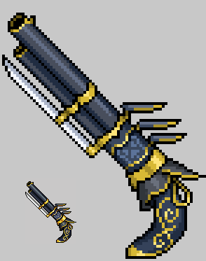 じゃが いも 前描いた錫杖気に入ってたのでアイコン化した 二枚目は和風ファンタジー武器作りたかったんですけど全く別物になりました 努力は認めてください