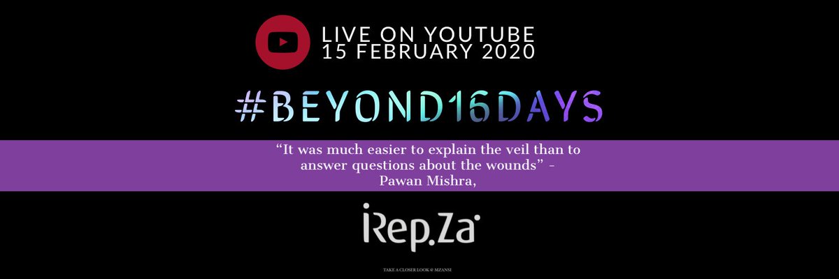 IRepZa's tweet photo. Join us as we engage on a pivotal discussion, by tunning into the https://t.co/Aer07AqIP4  #Beyond16Days Virtual Conference, which will be held on Tuesday December 15 2020 at The Houghton Hotel in Johannesburg. 

#EndGBVNow #Beyond16Days #StopGBV #IREPZA https://t.co/O3e6w7NrGB