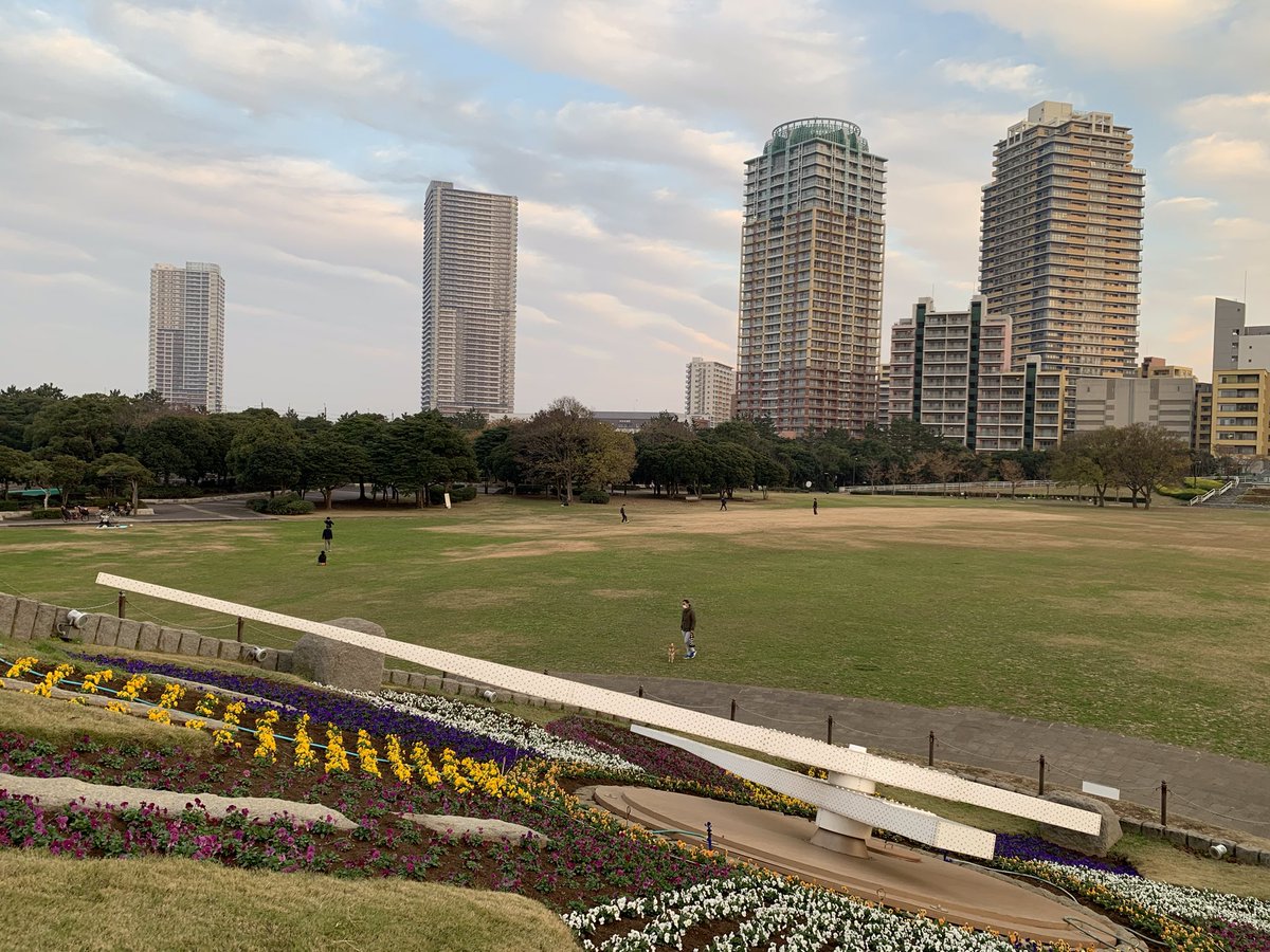 幕張ズム 幕張海浜公園 花時計から クリスマスナイトまでの時間調整