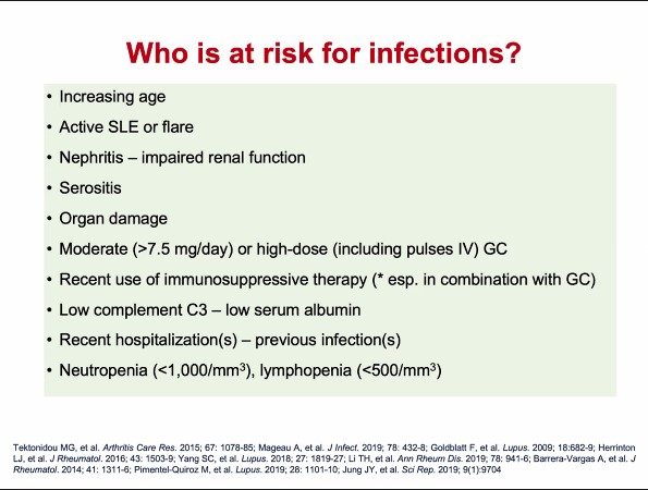 Prof. @george_bertsias on #lupus and infections: 
🚨major cause of mortality!
Always important to take note that an interplay between disease activity and risk of infection is present among these patients. 
#ForgingAlliances #LupusRoadshow