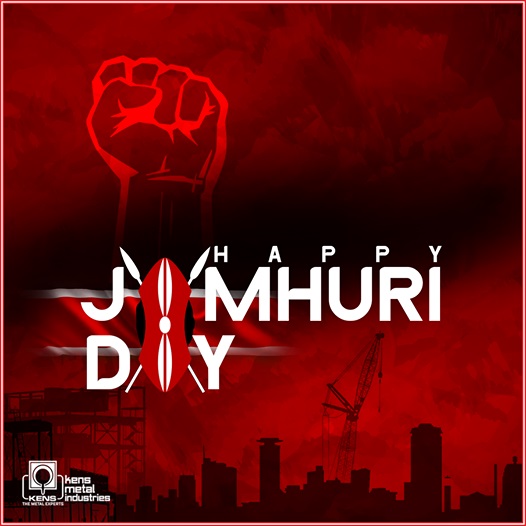 KensMetal's tweet image. "For to be free is not merely to cast off one's chains, but to live in a way that respects and enhances the freedom of others". - Nelson Mandela

May we always have freedom to choose, freedom to live and freedom to dream. Happy Jamhuri Day!

 #Kenyayetu #MetalExperts #Kensmetal