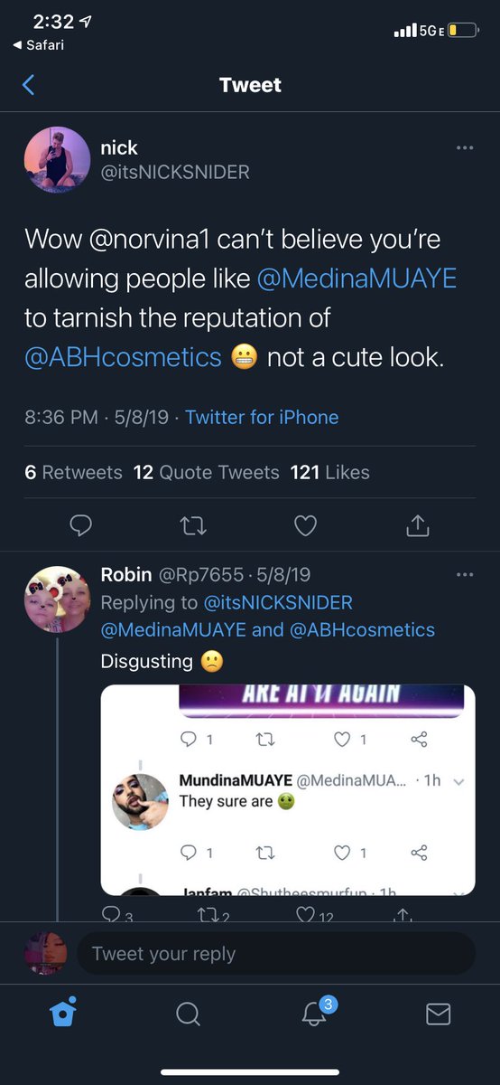 Nick snider telling a black creator they are tarnishing a brand by calling out the brand racial discrimination and exclusivity, also the brand fucked over a lot of small creators by not paying them