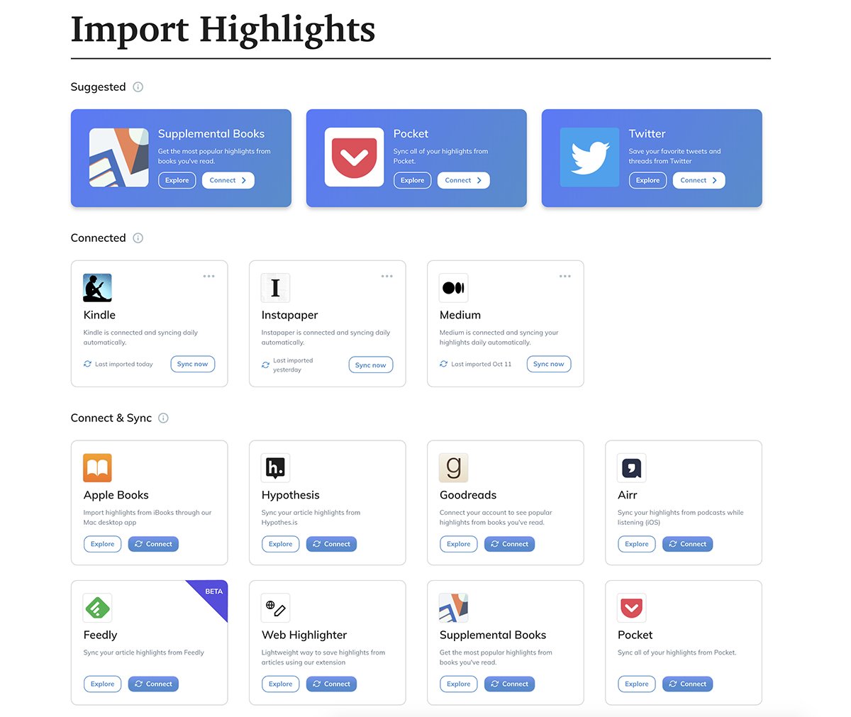Yasuhisa 電子書籍や記事のハイライトを Readwise というサービスをつかってひとつにまとめて Roam へ 自動書き出し 有料ですが いちいちコピペするコストを考えると自分的に使える Wcan T Co Py2gj2eptp T Co 54ksiauwsi
