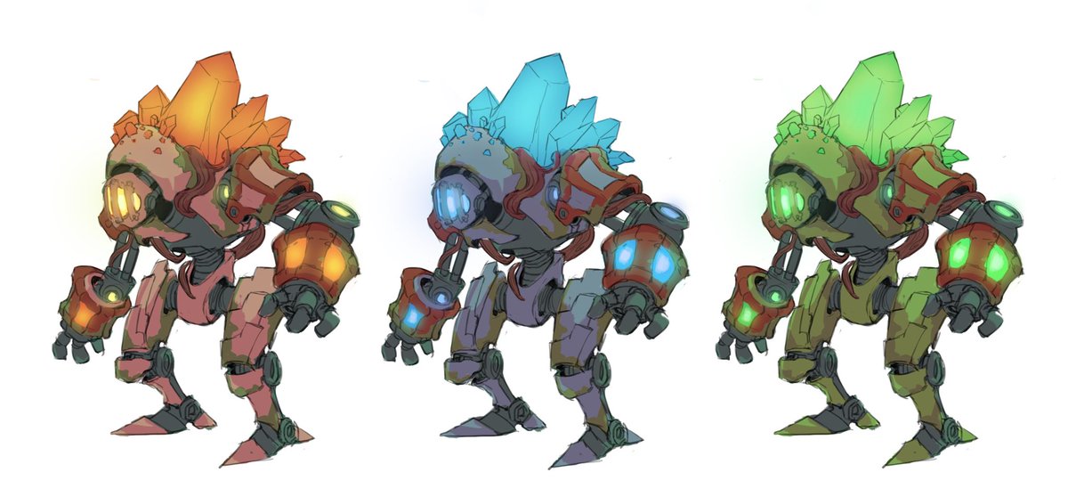 _alihusain_'s tweet photo. #ArenasOfRyst, a #pvp #multiplayer #mobilegame where 4 players battle across 3 maps for 60 seconds each! The 2nd map introduces the elemental golems, adding #pve to the game! @MarkusGrim1 has been incredible, helping bring my Into the Dungeons world to life! #conceptart #gamedev https://t.co/MRH5z0p3t1