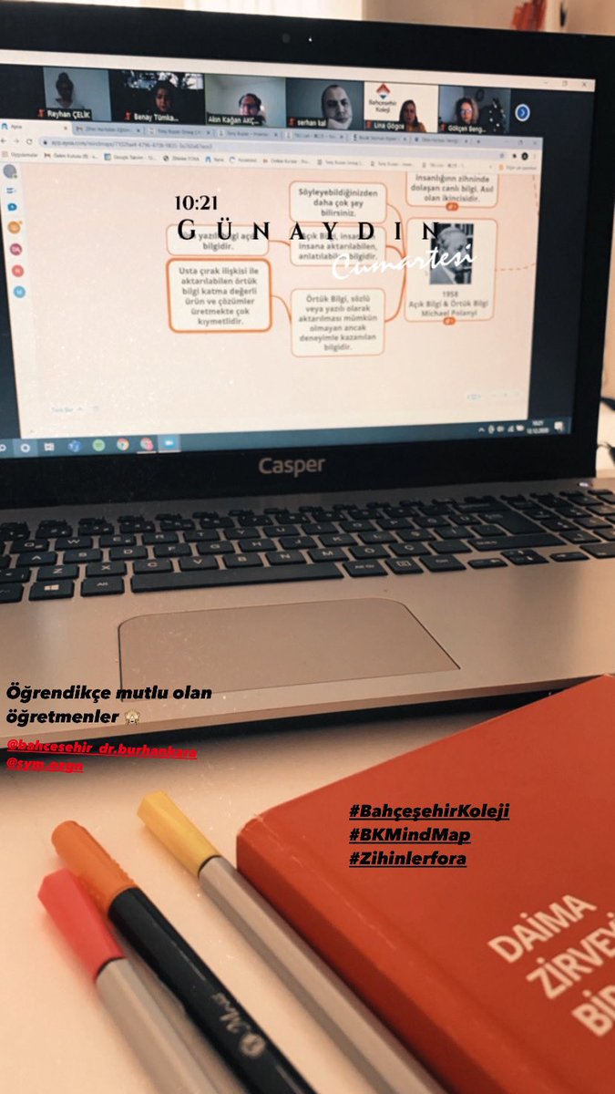 Reyhan_clk's tweet photo. Öğrendikçe mutlu olan öğretmenler 📚📌 #BKMindMap #Zihinlerfora #BahçeşehirKoleji Zihin haritası eğitimi✏️ https://t.co/Jv7E5wGptI