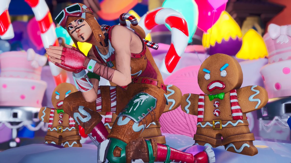 蓮 W レネゲードレイダー二番目の派生スキンとなるジンジャーブレッドレイダーですが やはり思い浮かぶのは Hypexさん Hypex ですね