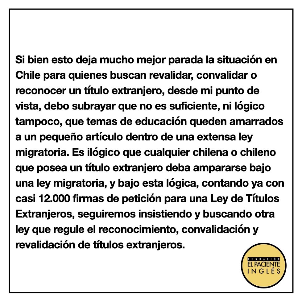 inglespaciente's tweet photo. 𝗡𝘂𝗲𝘃𝗮 𝗟𝗲𝘆 𝗱𝗲 𝗠𝗶𝗴𝗿𝗮𝗰𝗶ó𝗻 𝘆 𝗧í𝘁𝘂𝗹𝗼𝘀 𝗘𝘅𝘁𝗿𝗮𝗻𝗷𝗲𝗿𝗼𝘀 𝗲𝗻 𝗖𝗵𝗶𝗹𝗲 [HILO] 4/4 https://t.co/HkyPNWjge3