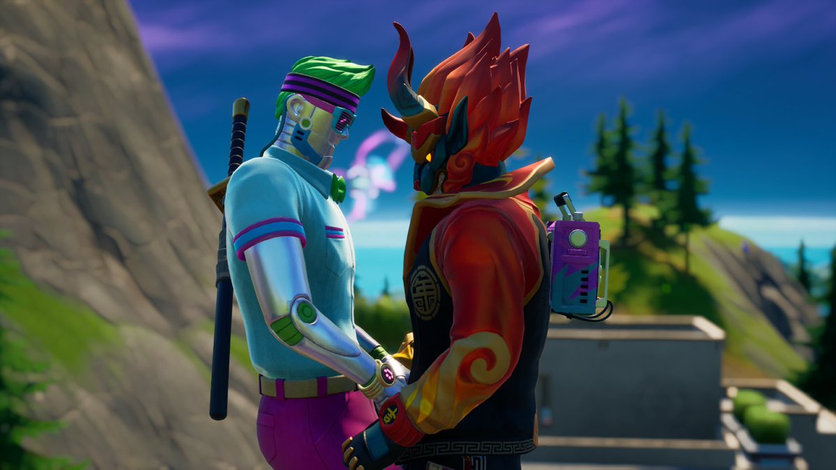 DaddyMecha's tweet image. "no matter where we are or what happens, i will always be by your side"

this is my submission for the #Fortography contest

@FortniteGame @FNCreate #Fortnite #XboxSharitd
