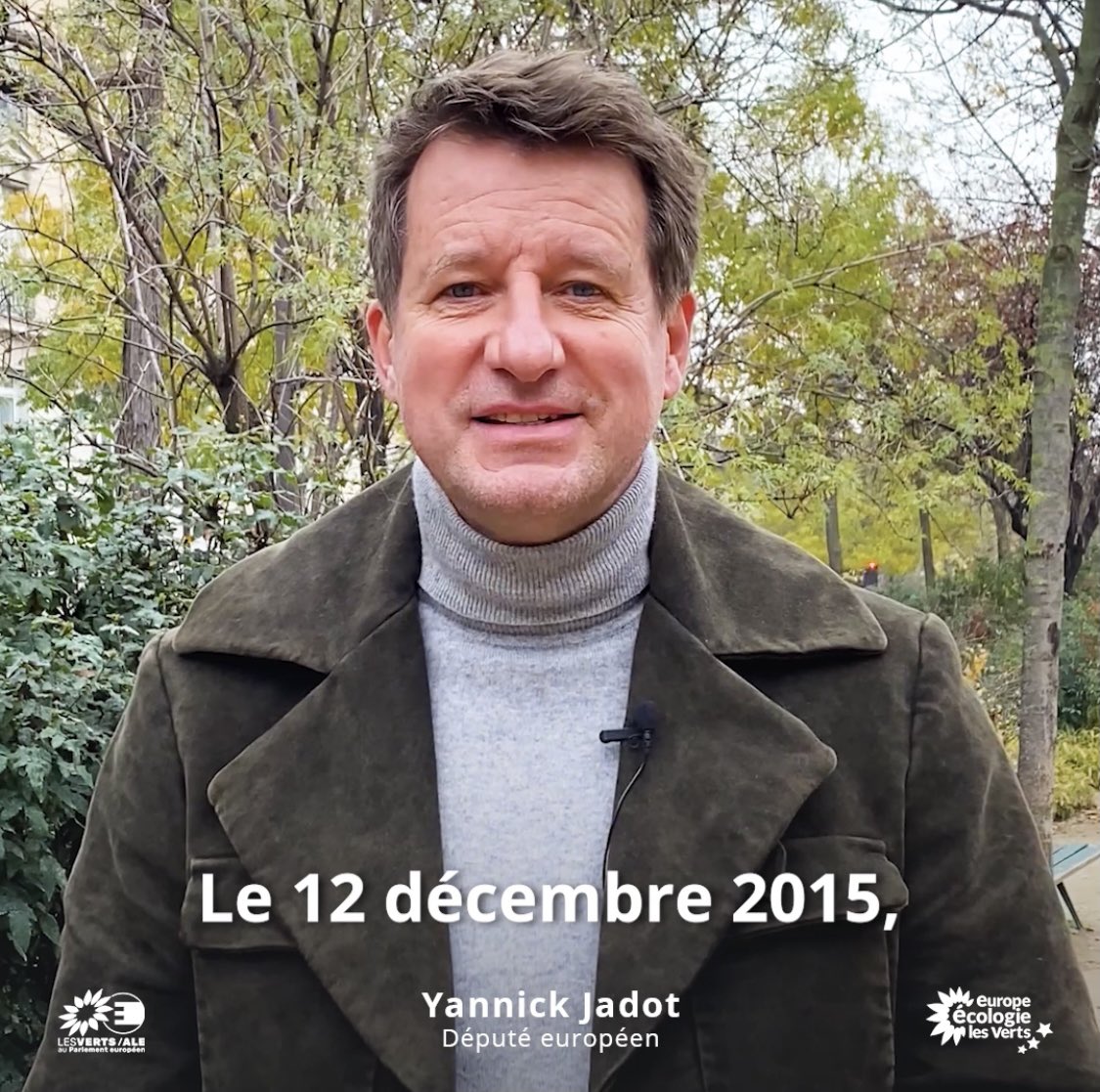 Yannick Jadot tweet media