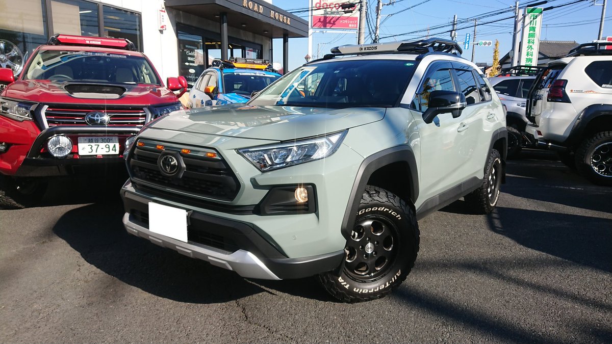 RAV4アドベンチャーにKADDISグリルマーカー装着しました！ 自然体でか