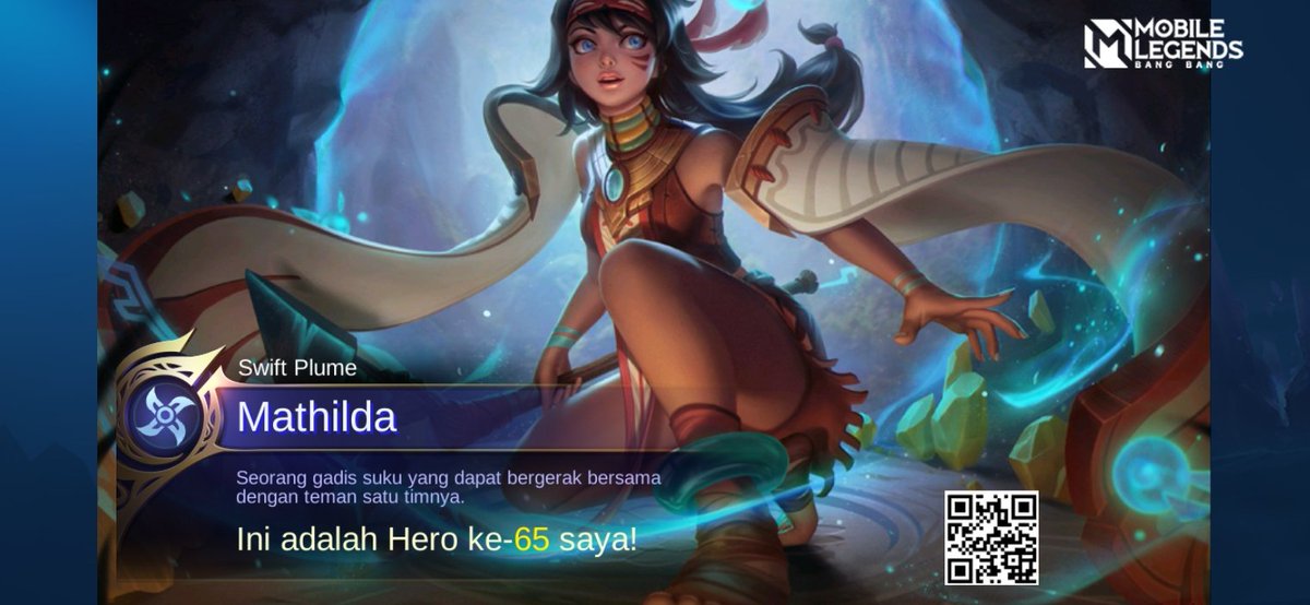 dedetoha8's tweet photo. Saya baru saja mendapatkan Hero baru Mathilda di Mobile Legends: Bang Bang! Ayo berhadapan melawan Player MOBA terbaik dunia bersama-sama! 
https://t.co/I0aOuiqQgU https://t.co/FD5sQQiQed