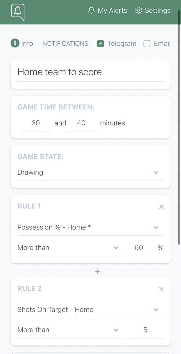 InplayAlerts's tweet photo. ⭐️ 1 MONTH FREE GIVEAWAY ⭐️
Like, RT &amp; Follow for a chance to win a free month - new and existing customers #betting #inplay (draw winner tomorrow) https://t.co/JquCsn76xi