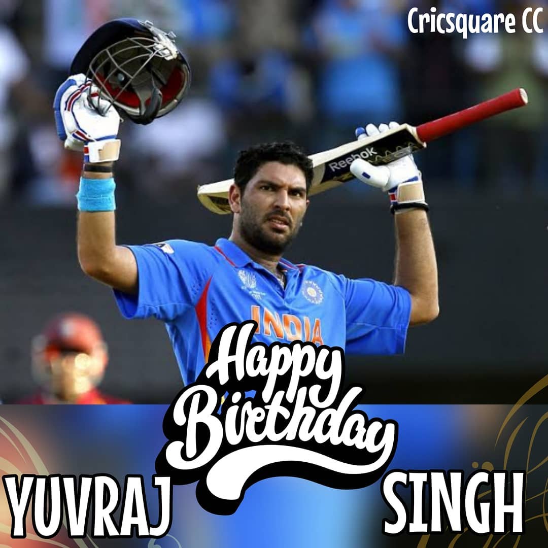 Cricsquare # Happy Birthday to a true warrior Yuvraj Singh. 