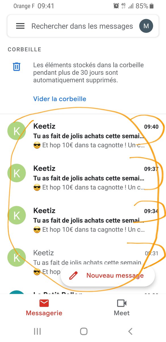 MaudAgathe's tweet photo. Merci @Keetiz j'ai compris, tu peux arrêter les mails 😅 https://t.co/Eaz9PnXjVU