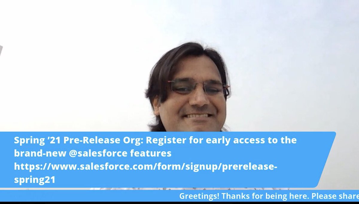 omprakash_it's tweet photo. My 1st time #LinkedinLive some latest news &amp; reminders: #DreamTX #Spring21 Release Countdown,
#Winter21 CertificationMaintenance,
#TrailblazerConnect CareerFair
#Journey2Salesforce 
#TrailblazerMentorship Q&amp;A ++.
Recording:
https://t.co/5enGbrn4au
#TrailblazerCommunity @trailhead https://t.co/dCaIW1HhwR