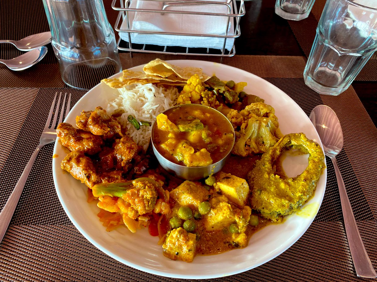 And, you may think how about the food!! A delicious spread of odia food including  #Dalma in the lunch...I liked Dalma the most!! These are all included in the package.   #EcoretreatOdisha &ndash; bei  Ramachandi Beach