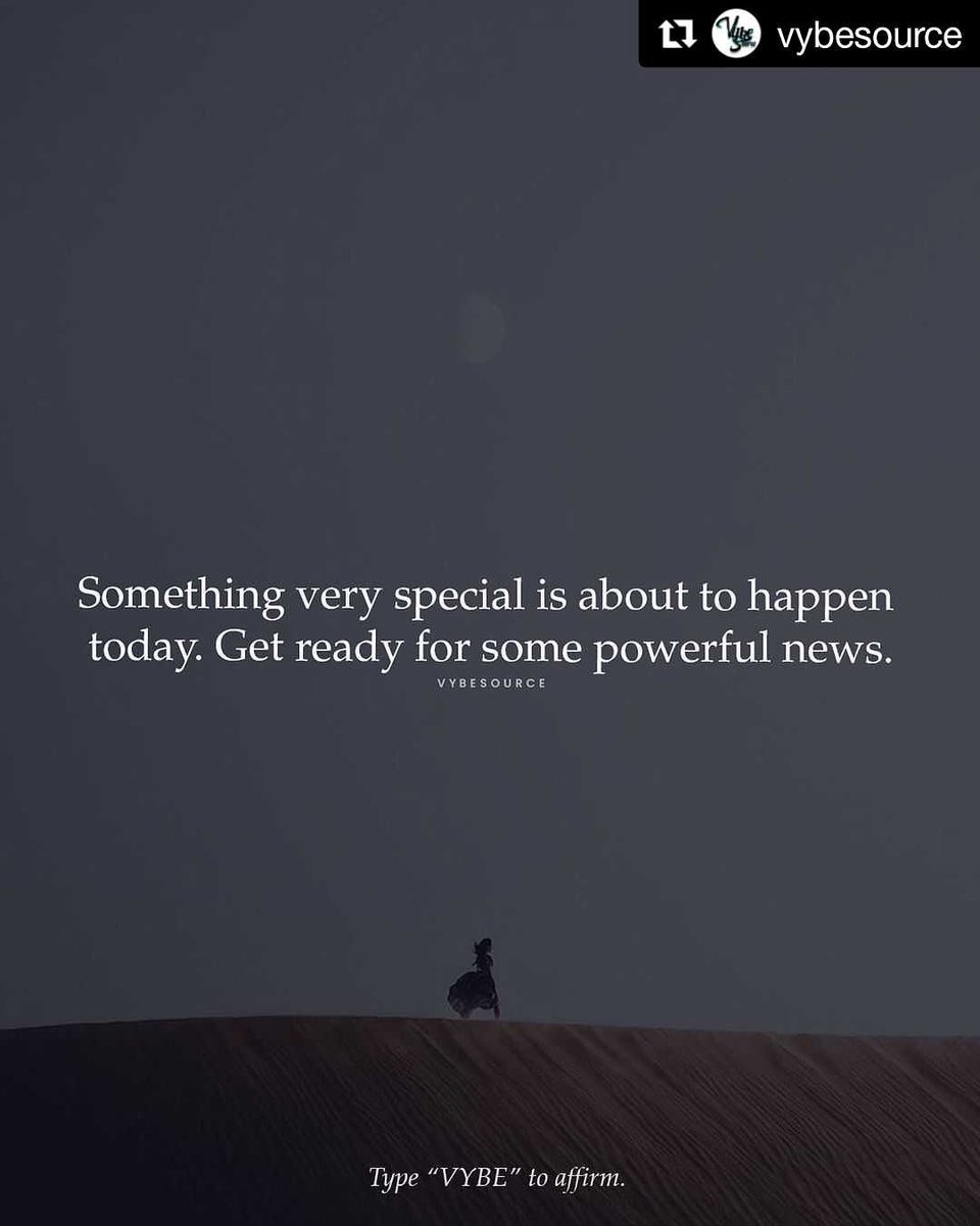 JudyConda's tweet photo. #Repost @VybeSource (@get_repost)
γ»γ»γ»
Type βVYBEβ if you are ready! #VybeSource
#Spiritique #mindfulness #spirituality #spiritualgrowth #spiritualmovement #SaturdayVibes https://t.co/MDPvrcCgN9