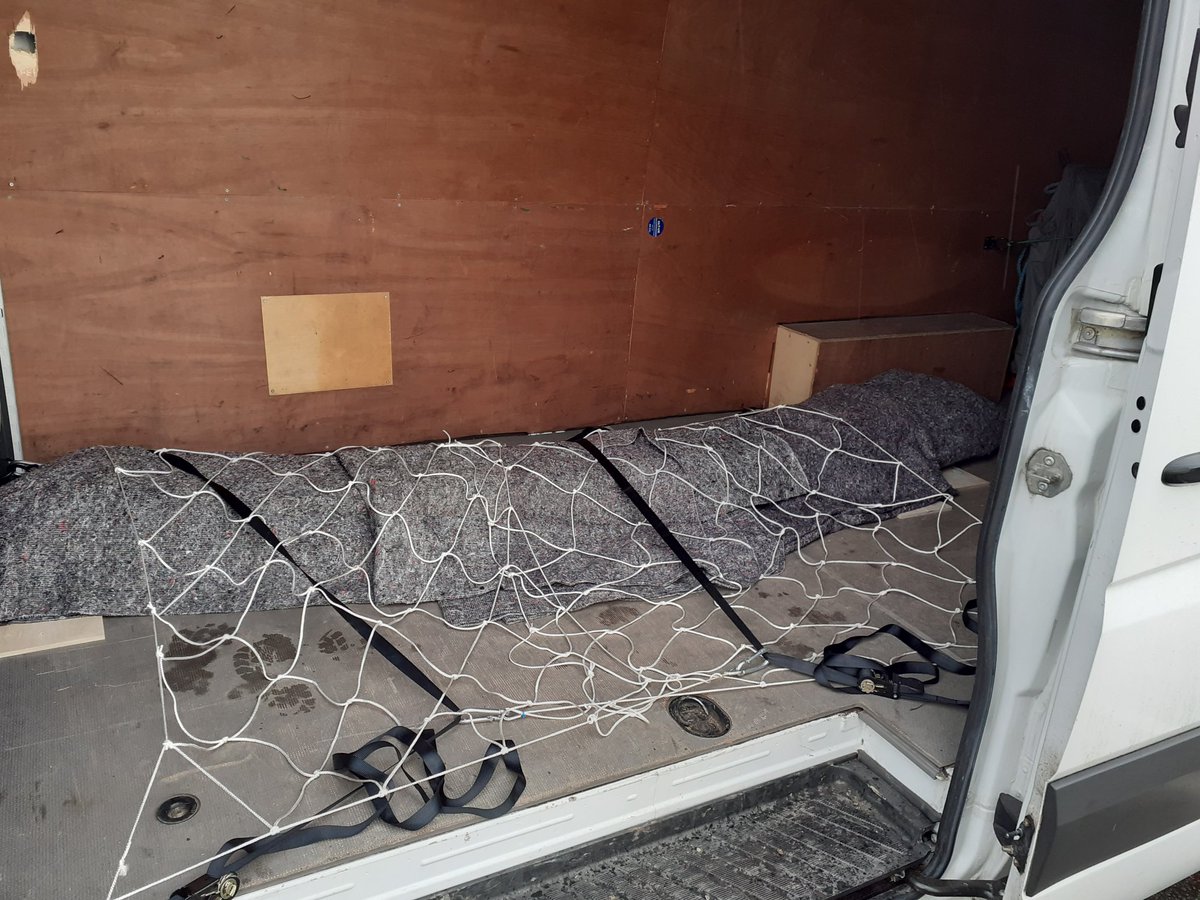 A very light and fragile bit of a film set being taken to Pinewood Studios. They wouldn't tell me what it was or which film it is being used in. All very hush-hush.