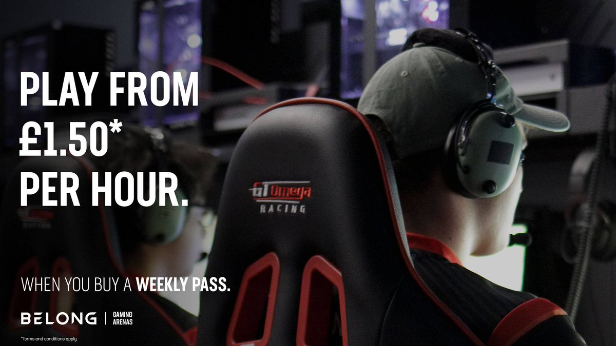 BelongSutton's tweet photo. The #ShadowRealm is open and ready! Do you have your pass? What's a pass?
#StudentPass: 10x Hours For £15
#WeeklyPass: 10x Hours For £20
You can grab yourselves 10x hours to use in our arena! Thats literally £1.50 per hour.. You also can spread this over 7 days 😍 https://t.co/sdwSa3dywt