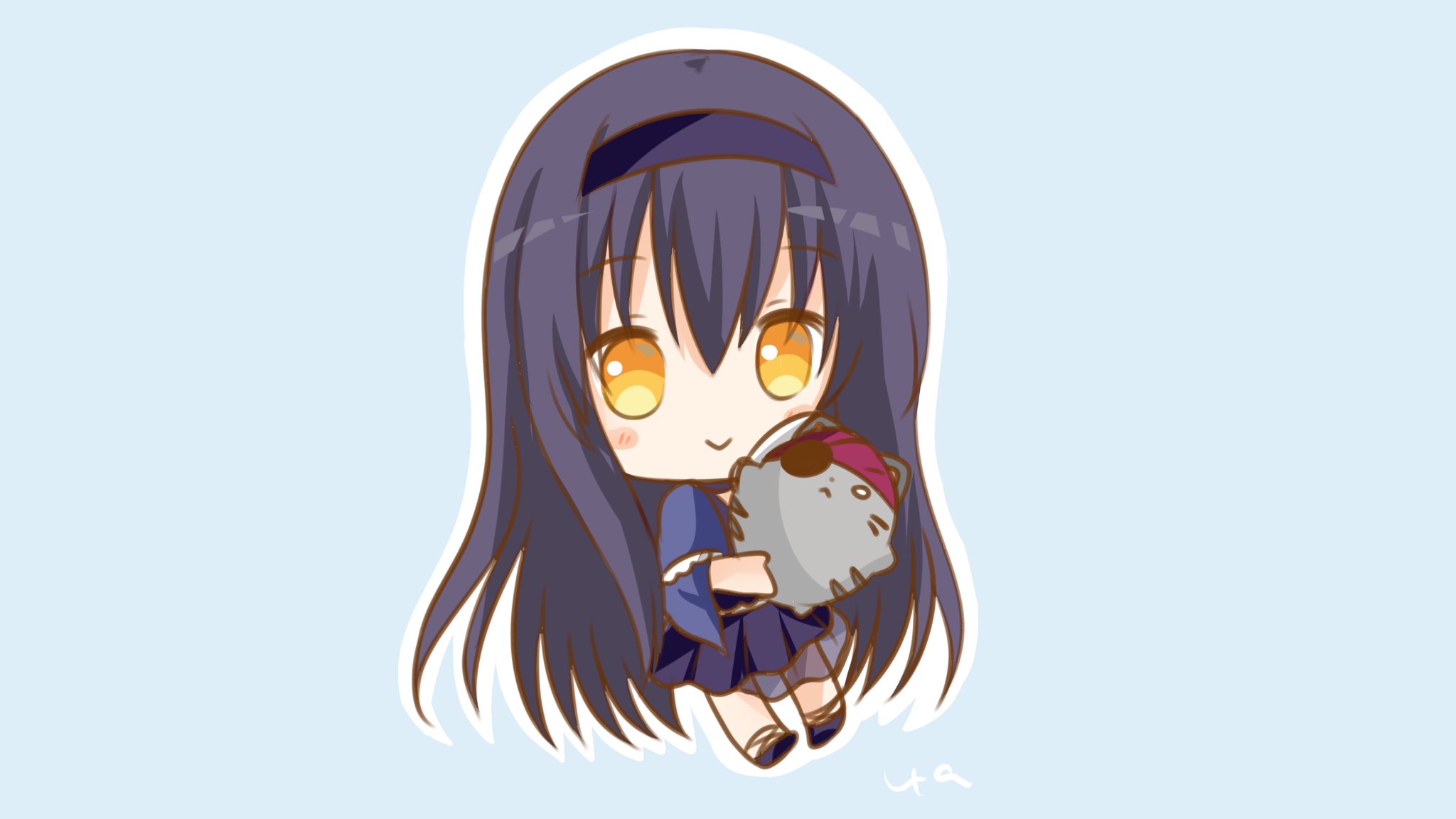 Summer Pockets ひげ猫団　ぬいぐるみ 61BCQku7XdL._UF894,1000_QL80_.jpg
