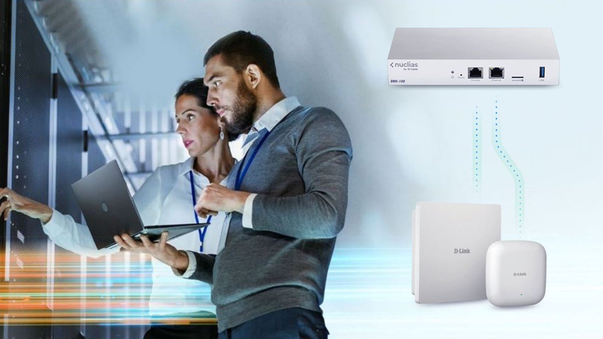 DLinkEurope's tweet photo. Designed for network environments, the Nuclias Connect Hub is an inexpensive dedicated hardware option with Nuclias Connect software pre-installed - so you can centralise monitoring and management of all wireless APs on your network. https://t.co/KBL7g0scre  

#Nuclias #Cloud https://t.co/Yelk6shKtJ