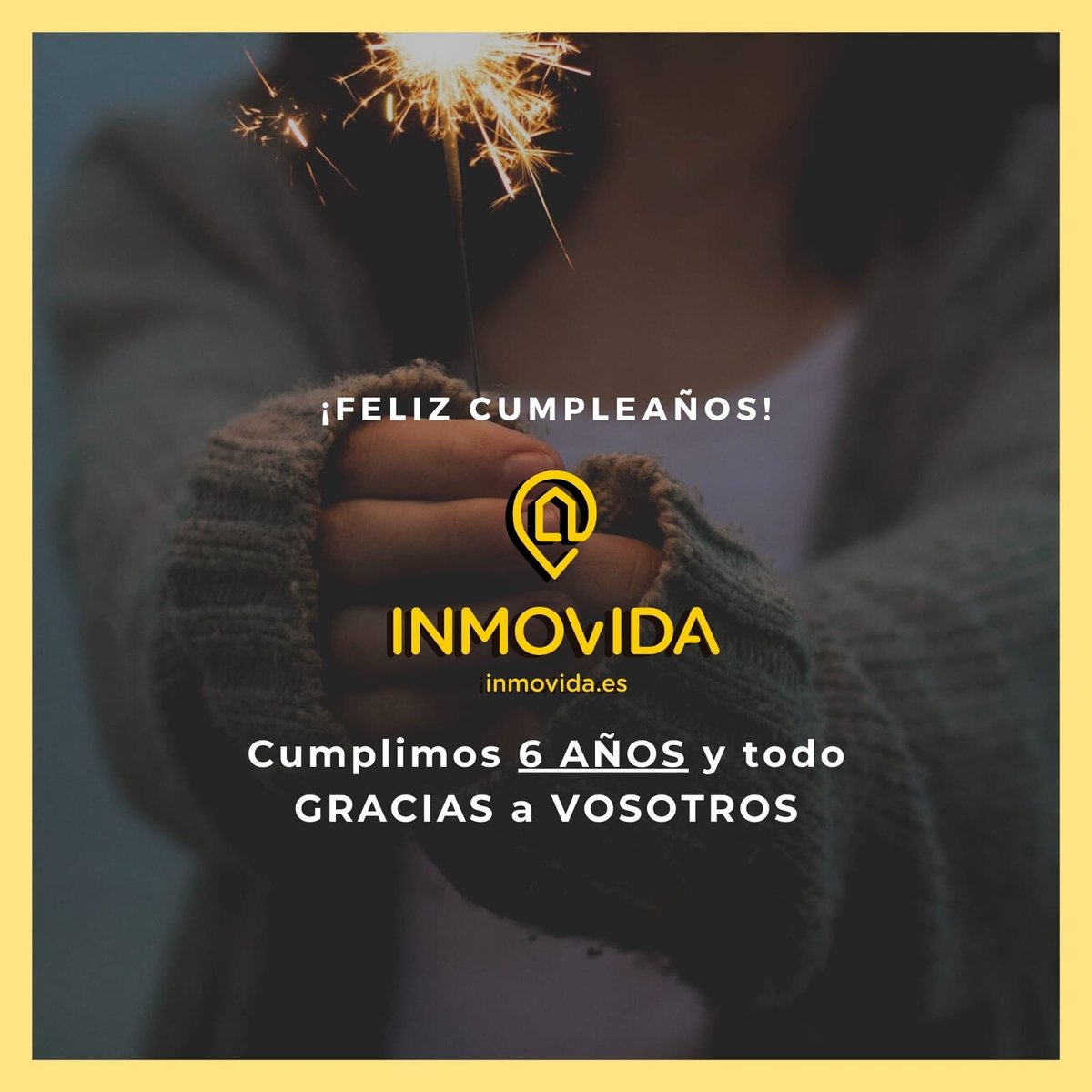 Hoy cumplimos 6 años y todo gracias a vosotros!! Esperamos seguir muchos años más!