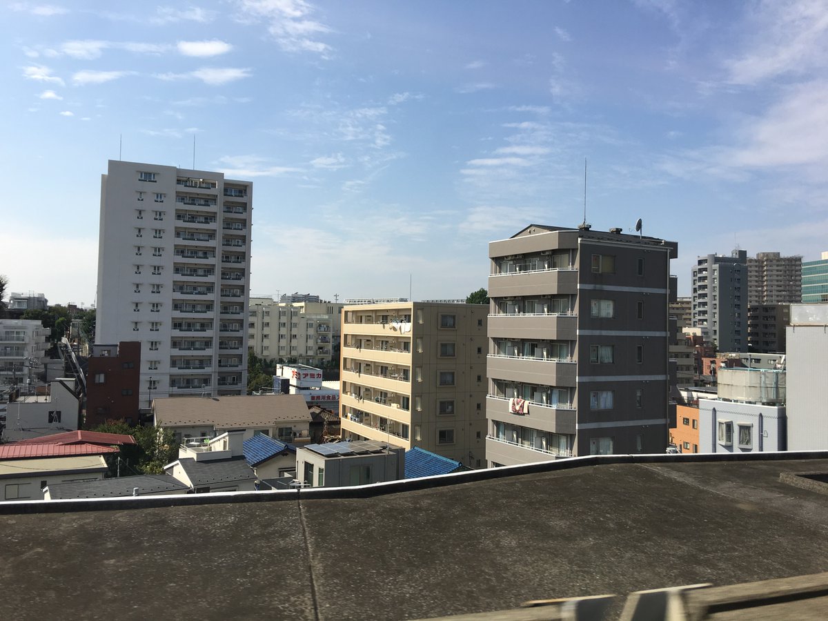 As you head north of Tokyo on the elevated tracks, the Shinkansen is limited to 100 km/h for noise reasons.You have a great view of bits of the the world's greatest metropolis, though!