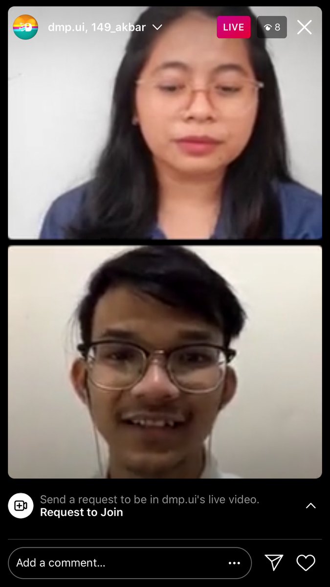 digitalmakara's tweet image. Halo Soba Sobi Makara!👋

[LIVE REPORT]

Sedang berlangsung sesi NGOBROLKUI eps 2 bersama kak Akbar ketua BEM FEB 2020 membahas tentang bagaimana cara nya dari seorang pemimpi menjadi seorang pemimpin🤩🤩🤩

instagram.com/dmp.ui?igshid=…
⬆️KLIK LINK DIATAS UNTUK LANGSUNG MENONTON⬆️