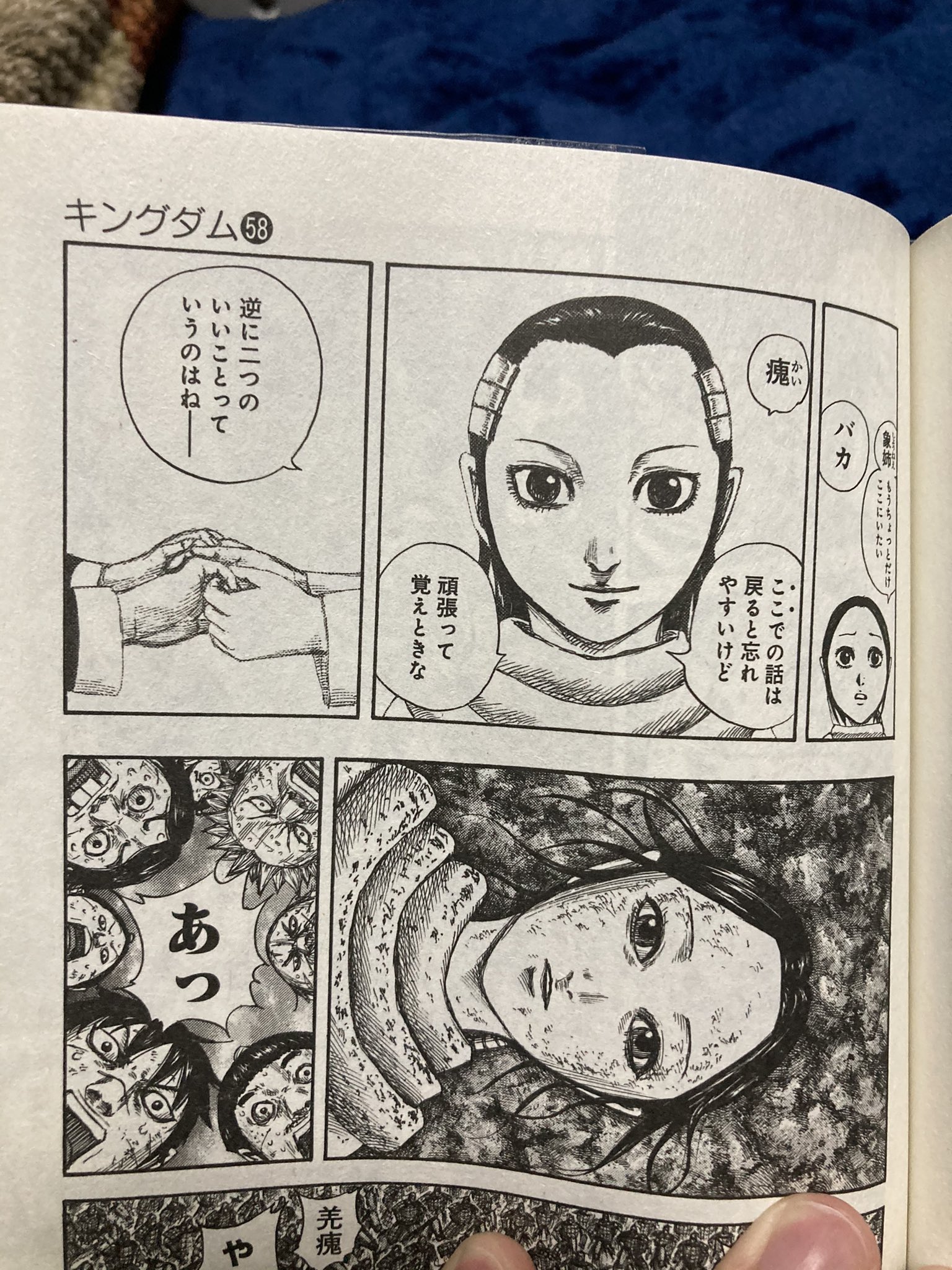 たらこ将軍のキングダム研究室 キングダム 豆知識 未回収伏線 2つのいいこと 羌瘣が禁術を使って信を助けたことにより2つのいいことが羌瘣に起きたと象姉から伝えられた 1つはおそらく信の中に気が入ったことにより信の気持ちがわかるようになった たらこ将軍のキングダム研究室 キングダム 豆知識 未回収伏線 2つのいいこと 羌瘣が禁術を使って信を助けたことにより2つのいいことが羌瘣に起きたと象姉から伝えられた 1つはおそらく信の中に気が入ったことにより信の気持ちがわかるようになった