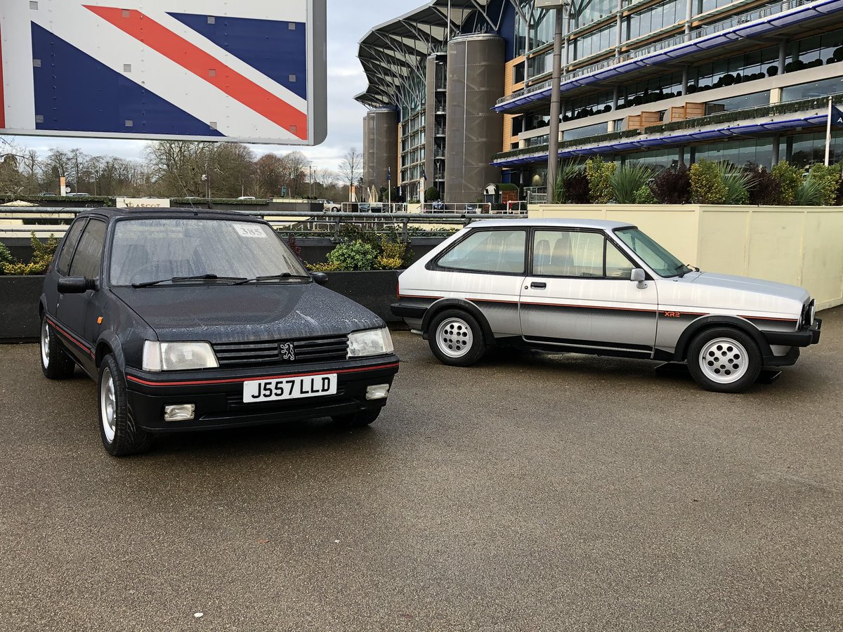 Morning! Join us @Ascot or online @Historics for today’s auction! Amongst the Ferraris and Bentleys, there are these two ❤️