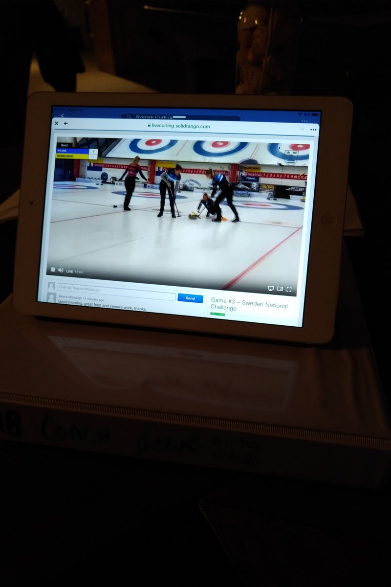 #coachlife watching <a href="/smabergs/">Sofia Scharback</a> and friends at 4am. Once saw her make a paper thin double to win a big game at Continental Cup #shotmaker