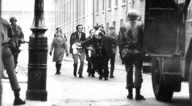 Today is a sad day for the people of Derry , when another legend and hero will be laid to rest , thinking of Bridie, Marie , Martin and families and this difficult time. RIP Hugh.