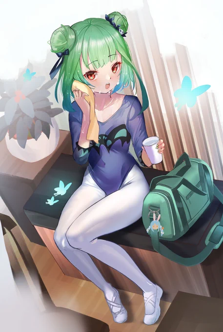 レオタードるしあ #絵クロマンサー 