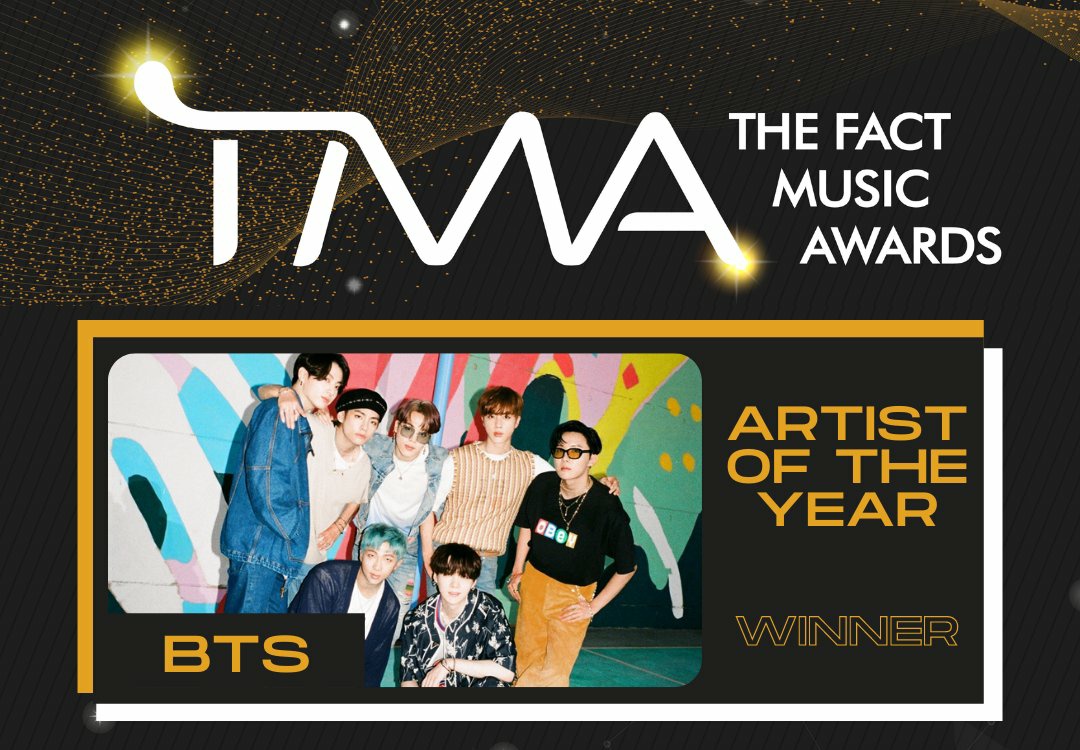 Hi_Army_7's tweet photo. BTS ganó el premio 'Artista del Año' en The Fact Music Awards

#Yoondra 🐱
@BTS_twt https://t.co/7Gt8Ea5swh