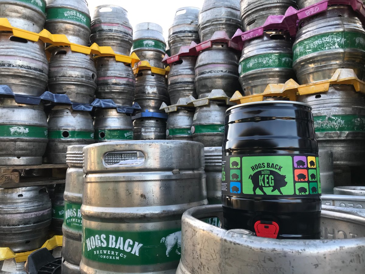 🚨Competition Time!🚨 Win one of our brand new 5 Litre Mini Kegs filled with any Hogs Back brewery fresh beer of your choice. Like our page and share this post. Enter by Midday Tuesday 15th December. bit.ly/2IEhsdV