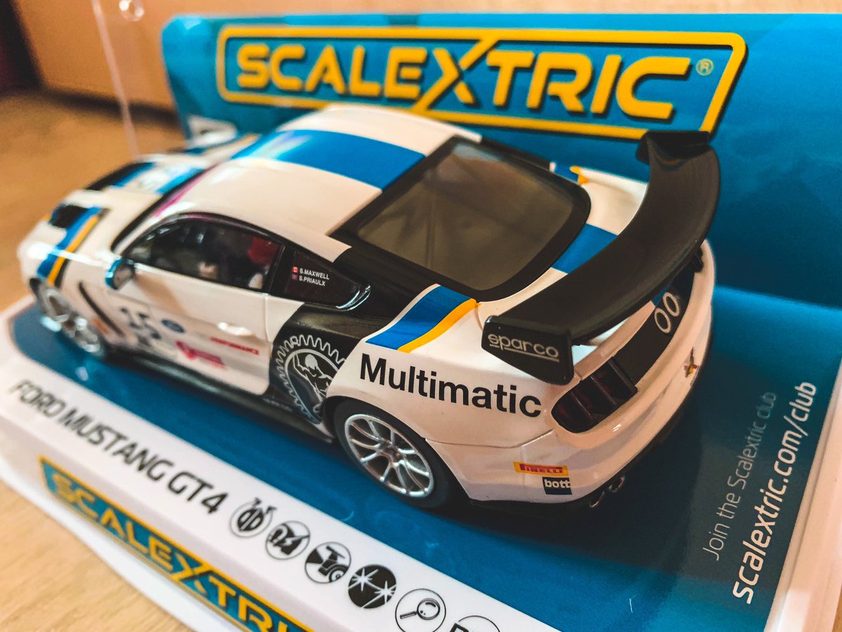 nextlevelmsport's tweet photo. 🚨Check this out!🚨
Courtesy of the guys at @Scalextric, we have a model of @SebPriaulx’s @Multimatic Ford Mustang to give away!
For your chance to win, retweet this and follow our company account.
We will announce the winner of this model next Tuesday.🎉
#NextLevelMotorsport https://t.co/ry2QXvyWaL